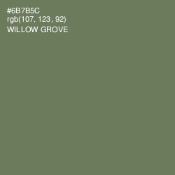 #6B7B5C - Willow Grove Color Image